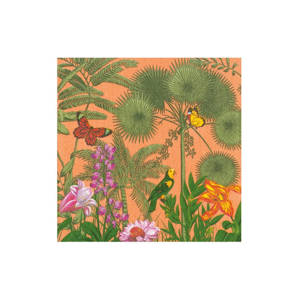 Paradise Garden Cocktail Napkin