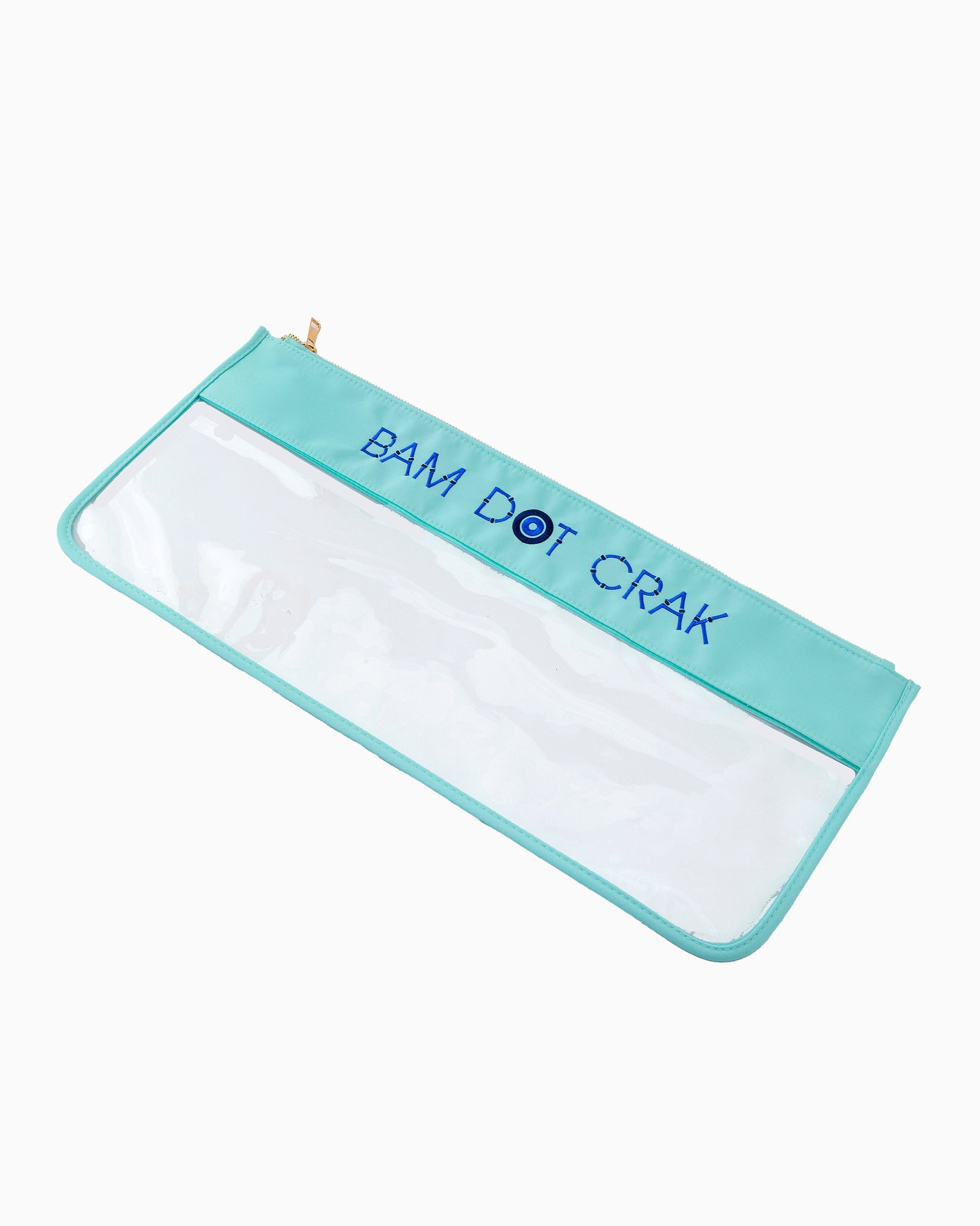 Mint Bam Dot Crak Tile Storage Bag