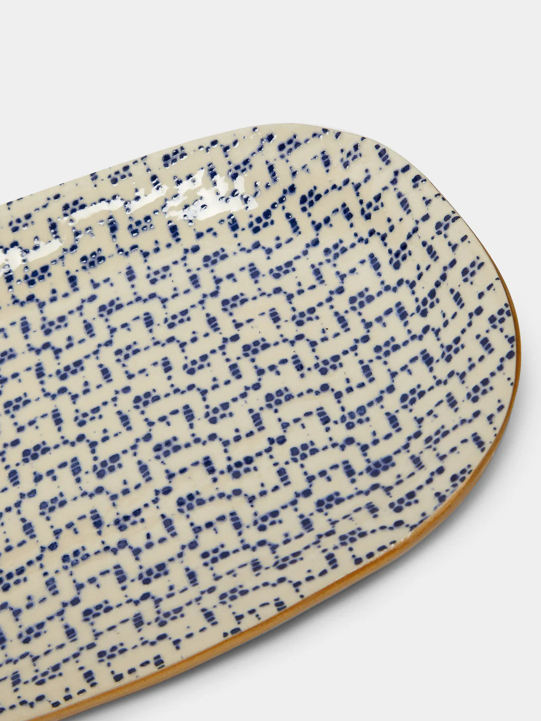 Cobalt Small Fish Platter