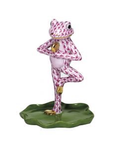 Yoga Frog In Tree Pose