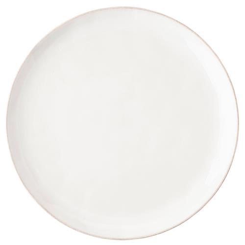 Puro Coupe Dinner Plate - Whitewash