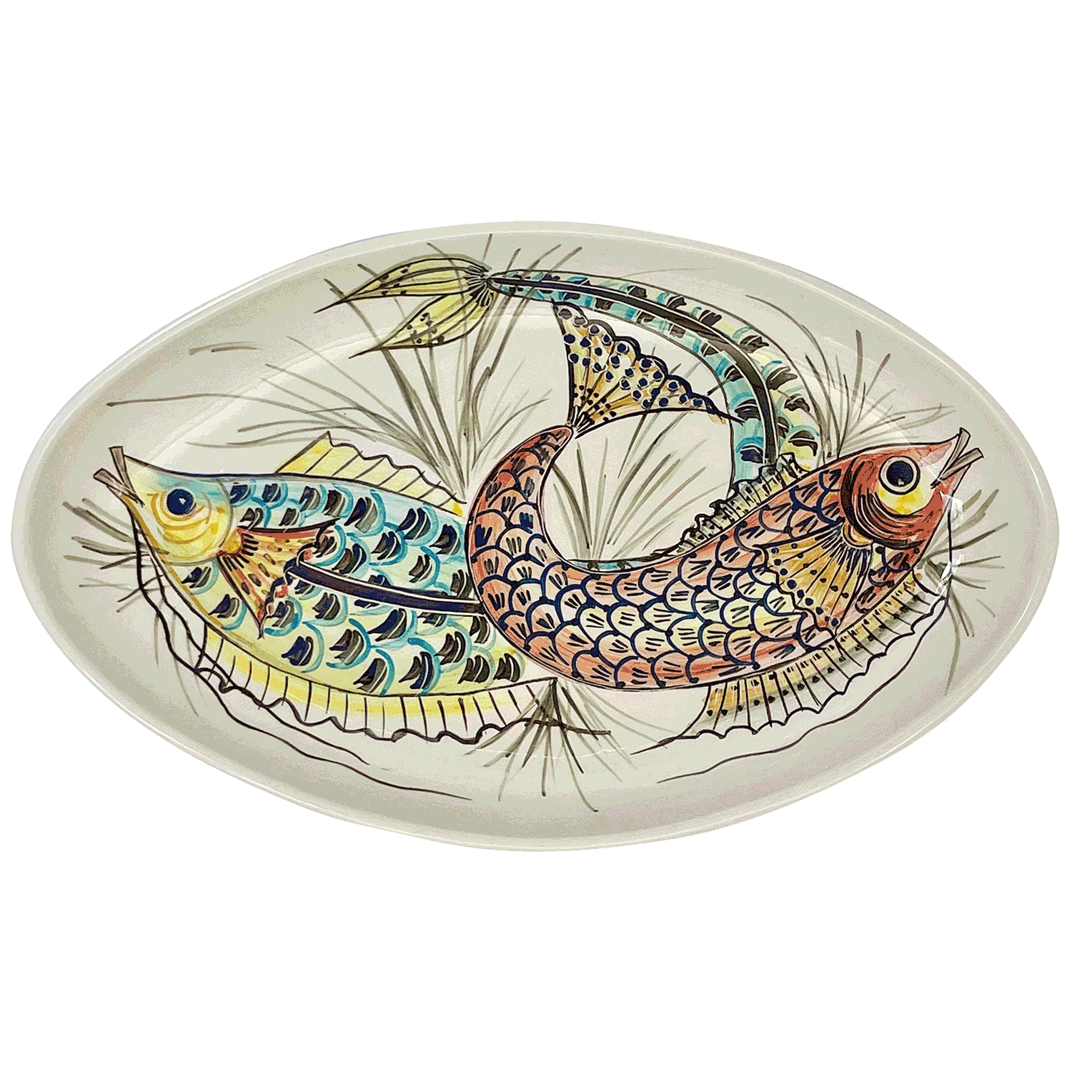 Aldo Fish Oval Platter - Small