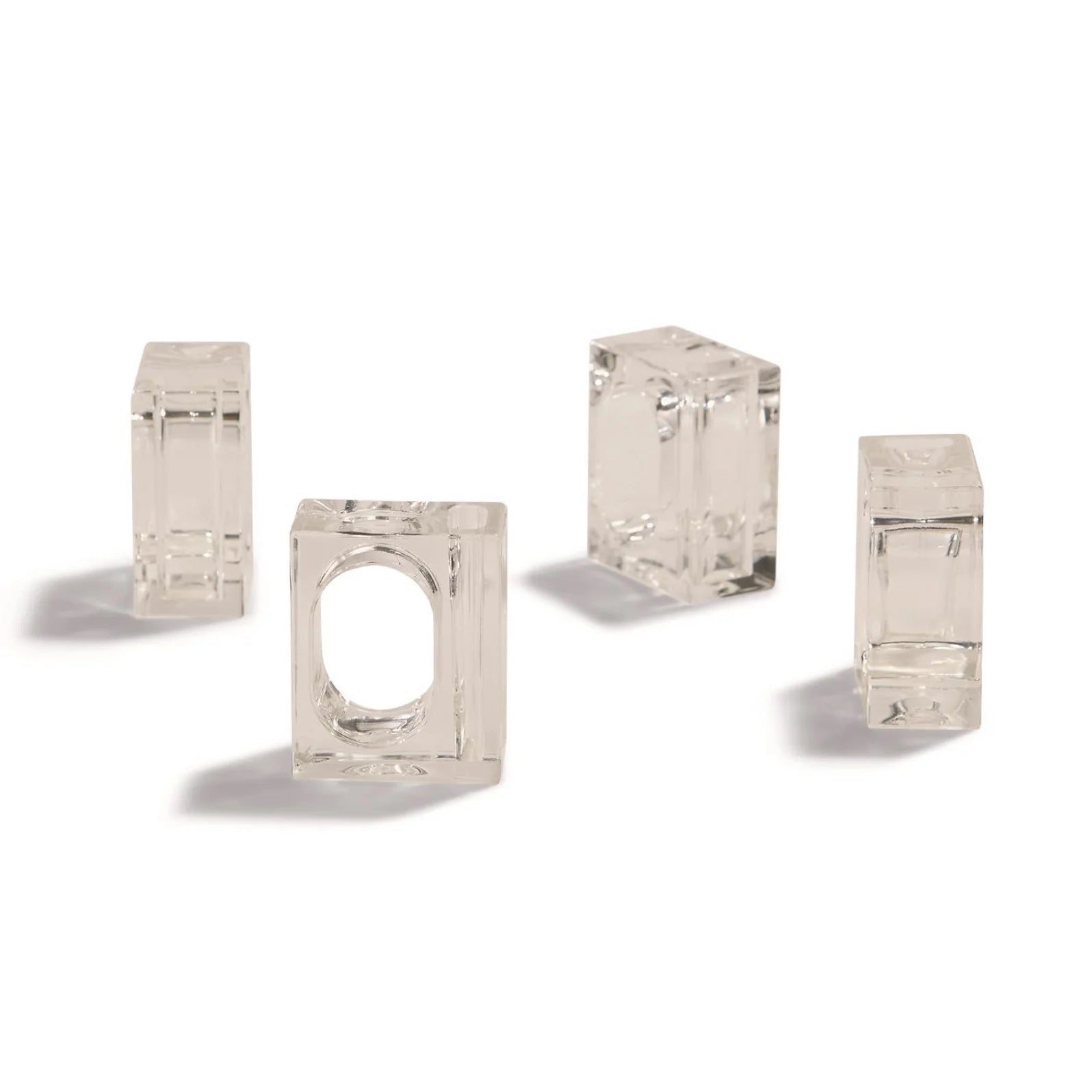 Napkin Ring Flower Holder Set/4