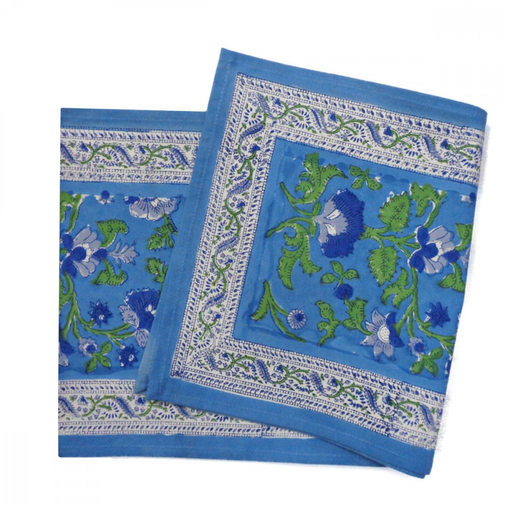 Indian Block Print Table Runner Short