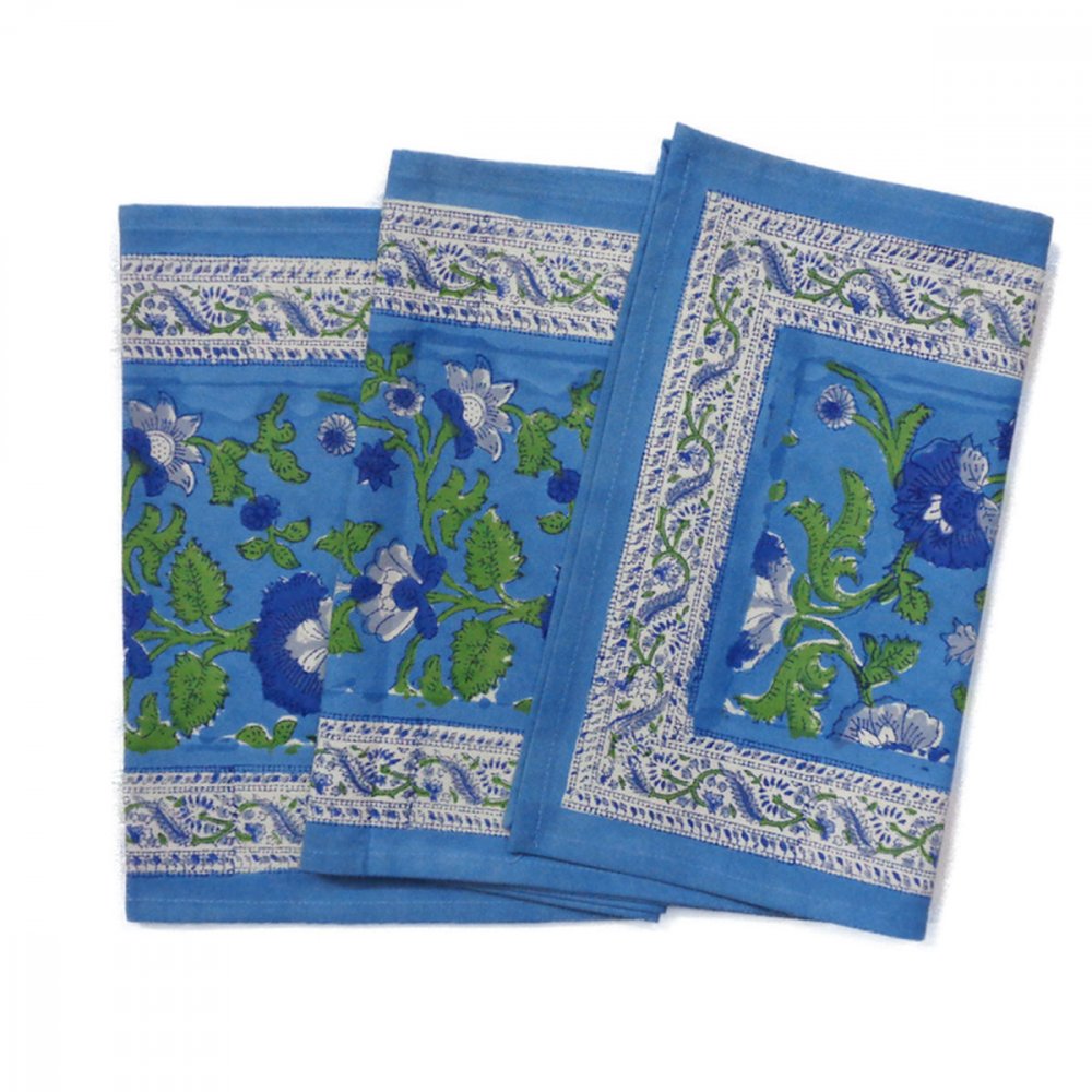 Indian Block Print Table Runner Long