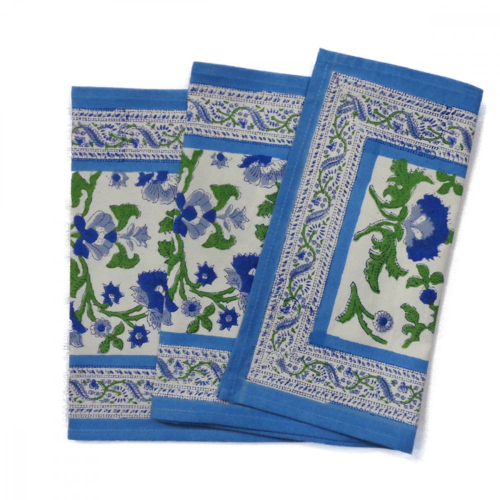 Indian Block Print Table Runner Long