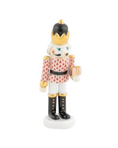 Nutcracker With Gift 1.5"l X 1.25"w X 4.5"h