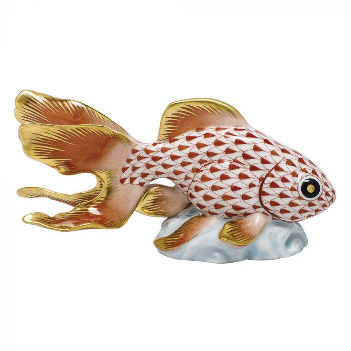 Fantail Goldfish 4.75"l X 2.25"h