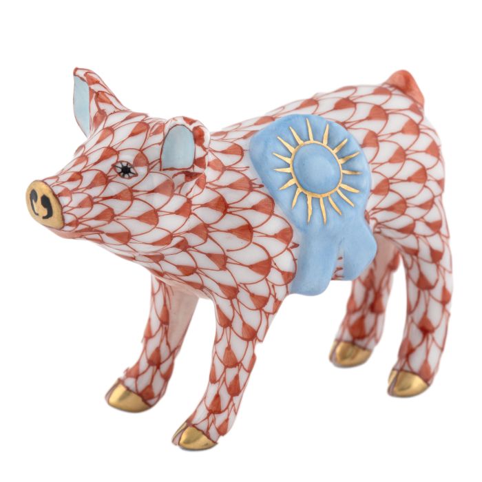 Blue Ribbon Pig