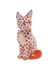 Sitting Fox 1.5"l X 1.75"h