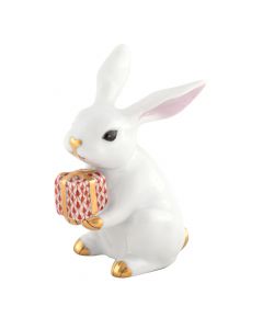 White Celebration Bunny