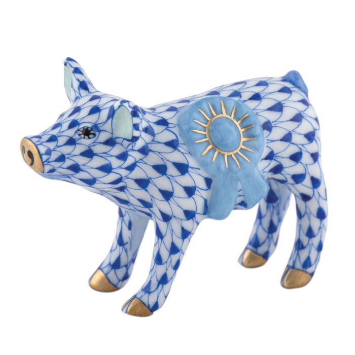 Blue Ribbon Pig
