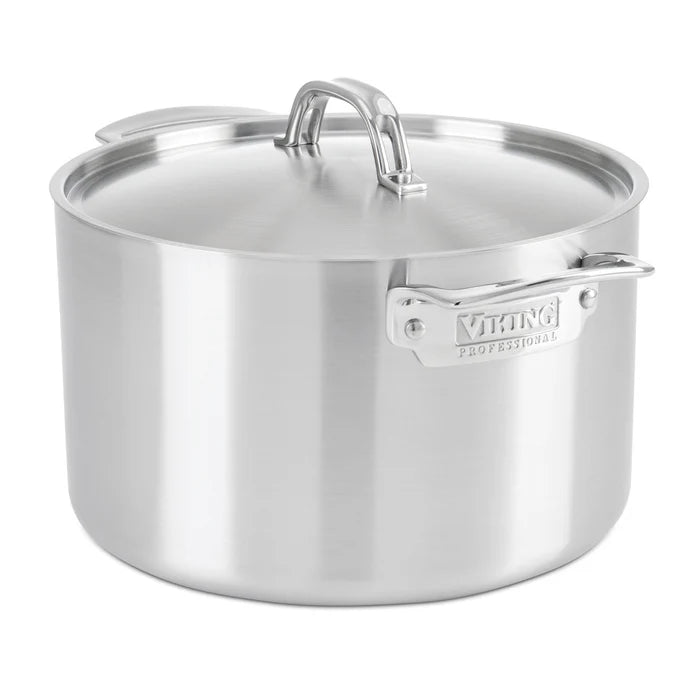 Viking Professional 5-Ply Stainless Steel 8 Quart Stock Pot