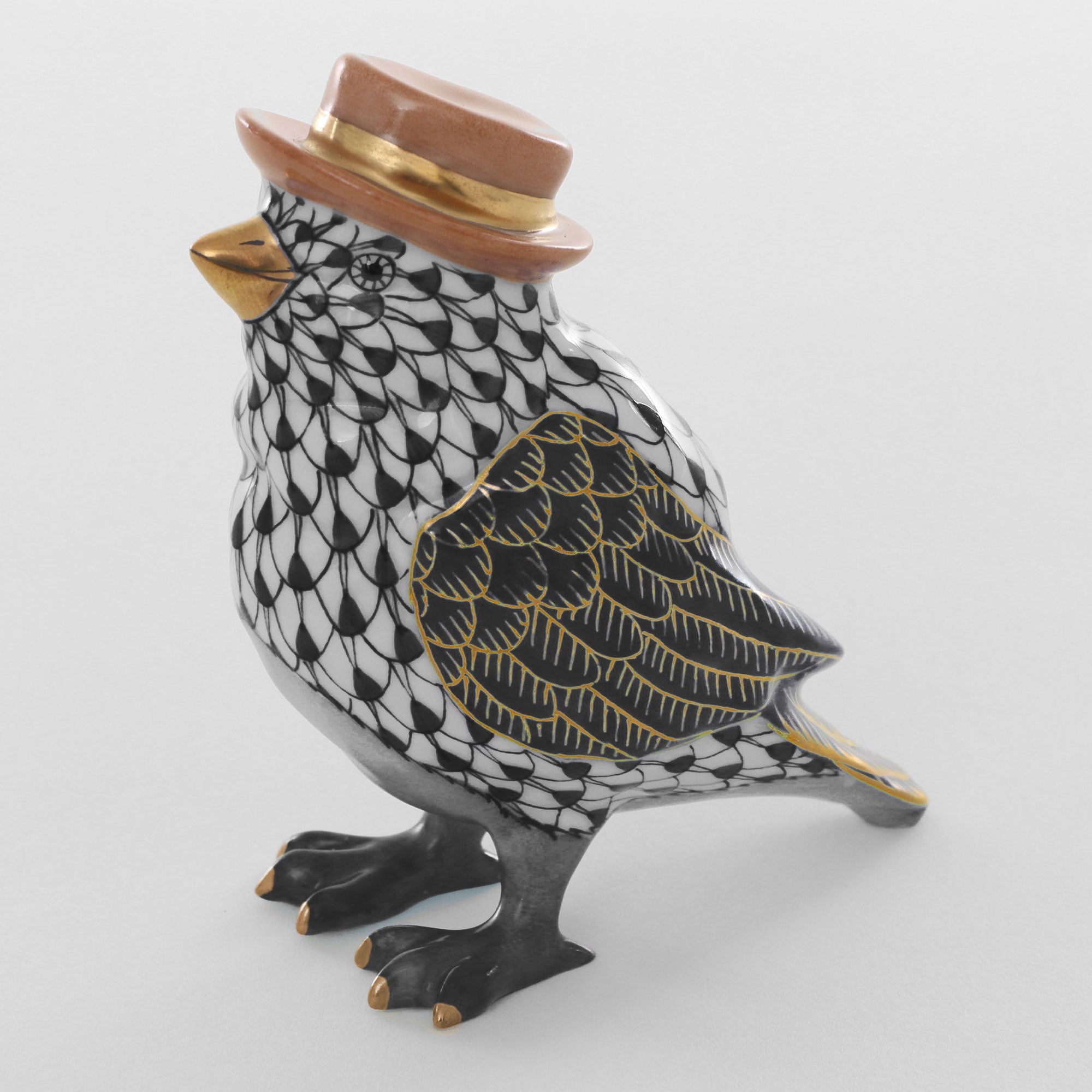 Bird with Hat