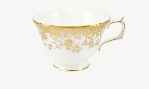 Arboretum Gold Tea Cup
