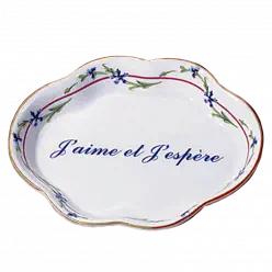 J'Aime et J'epere Verse Tray (I love and I Hope)