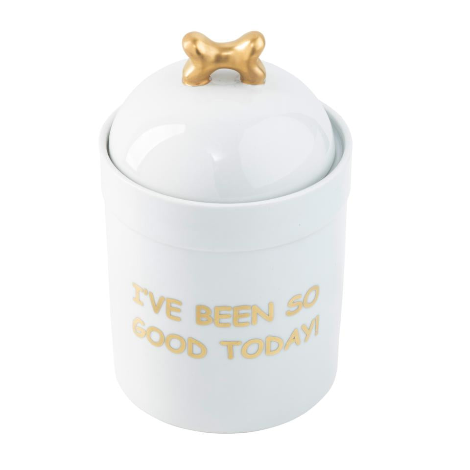 Dog Treat Jar - "I've Been So Good Today"