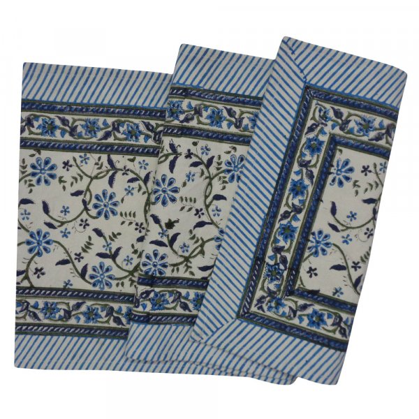 Indian Block Print Table Runner Long