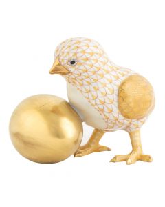 Baby Chick with Egg
