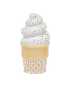 Ice Cream Cone 1.5"l X 2.5"h