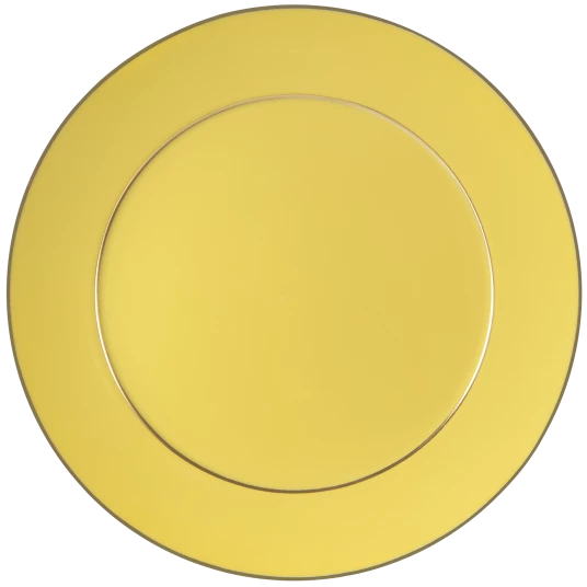 The Original Dinner Plate Yellow, Gold