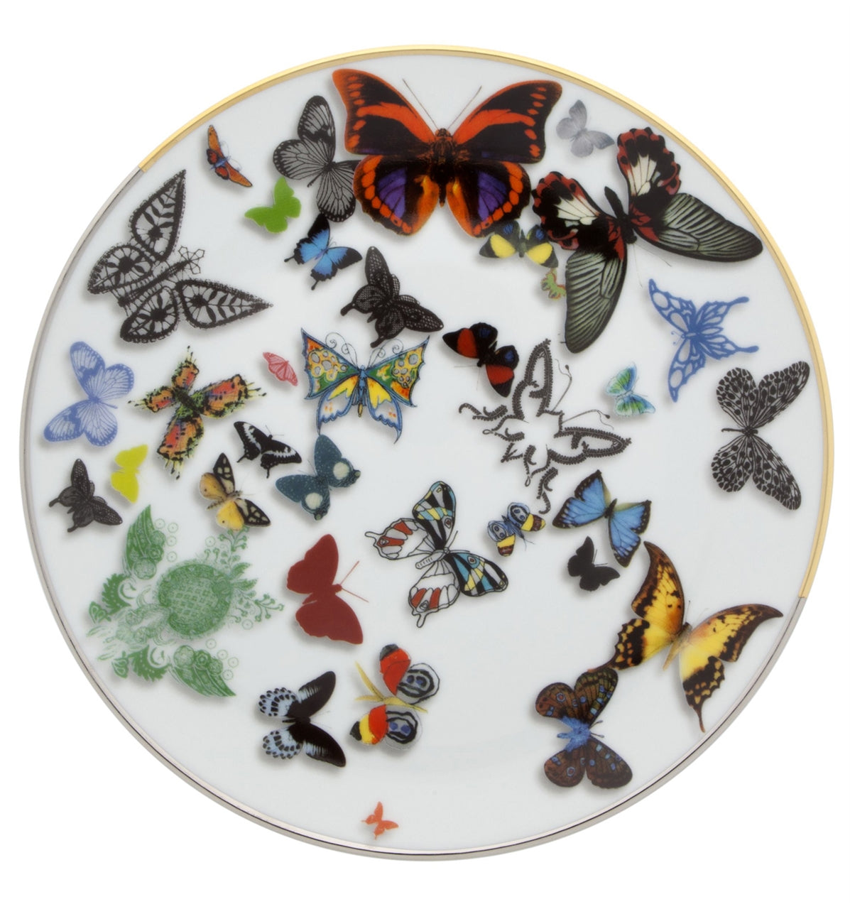 Christian Lacroix - Butterfly Parade - Dessert Plate