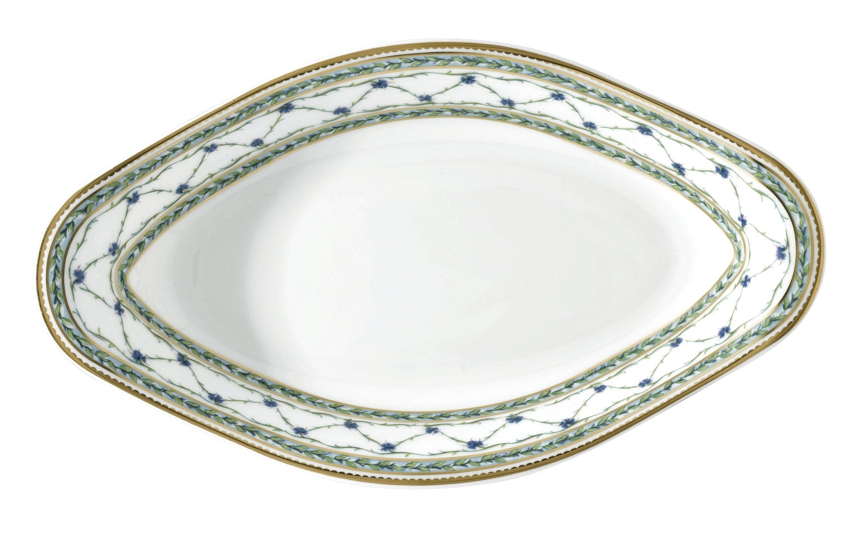 Allee Royale - Pickle Dish 9.1 in X 5.3 in