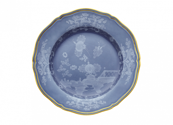 Ginori 1735 Oriente Italiano Dessert Plate in Shade Porapora