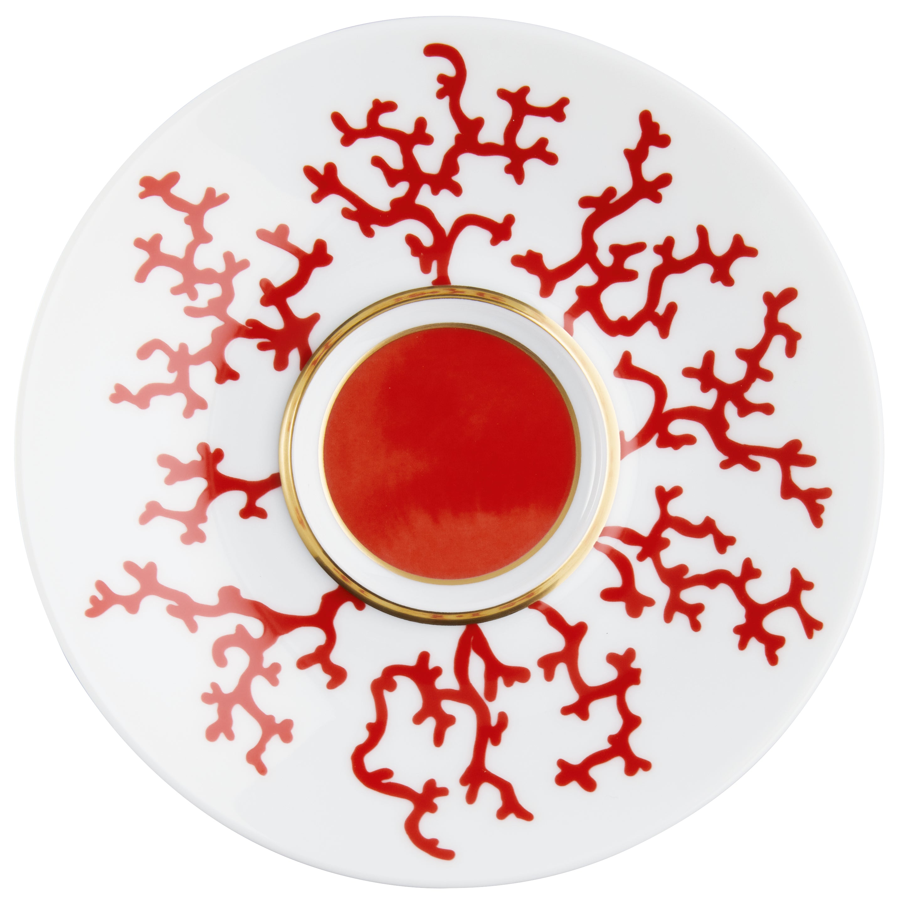 Cristobal Red - Tea Saucer Large 6.1 in