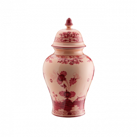 Oriente Italiano Small Potiche Vase with Cover