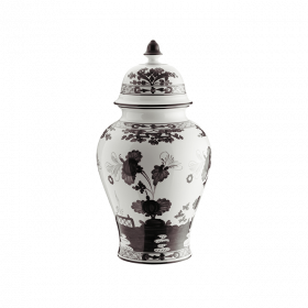 Oriente Italiano Small Potiche Vase with Cover