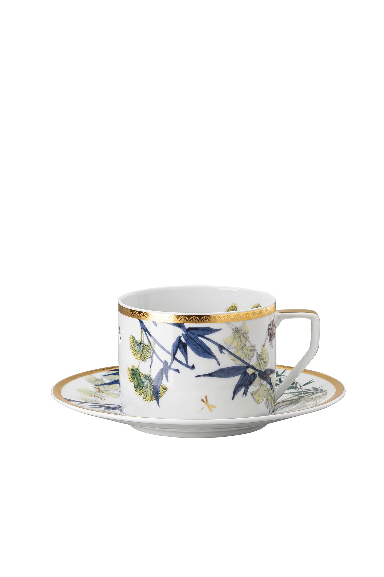 Rosenthal Turandot - Tea Cup/Saucer 7 oz 6 in White
