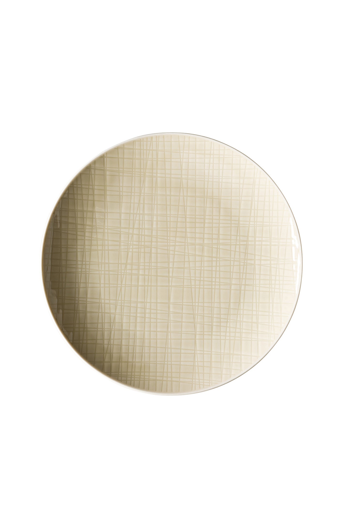 Rosenthal Mesh Cream - Plate Flat Round 8 1/4 in