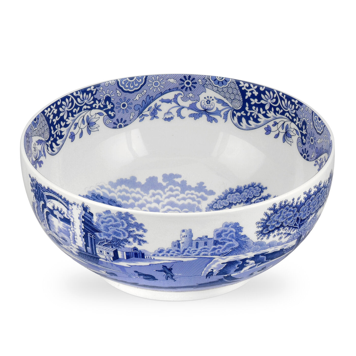 Spode Blue Italian - Serveware Deep Round Bowl