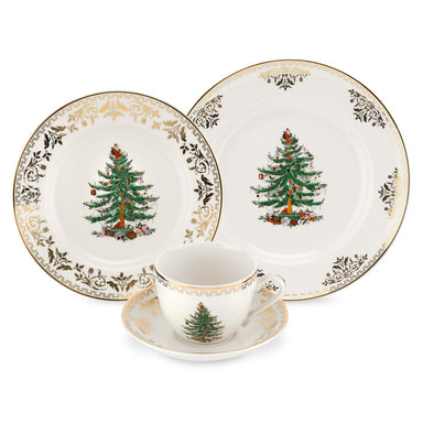 Spode Christmas Tree - Gold Collection 4-pc Place Setting