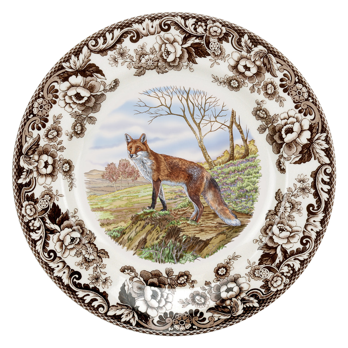 Spode Woodland Red Fox - Dinner Plate