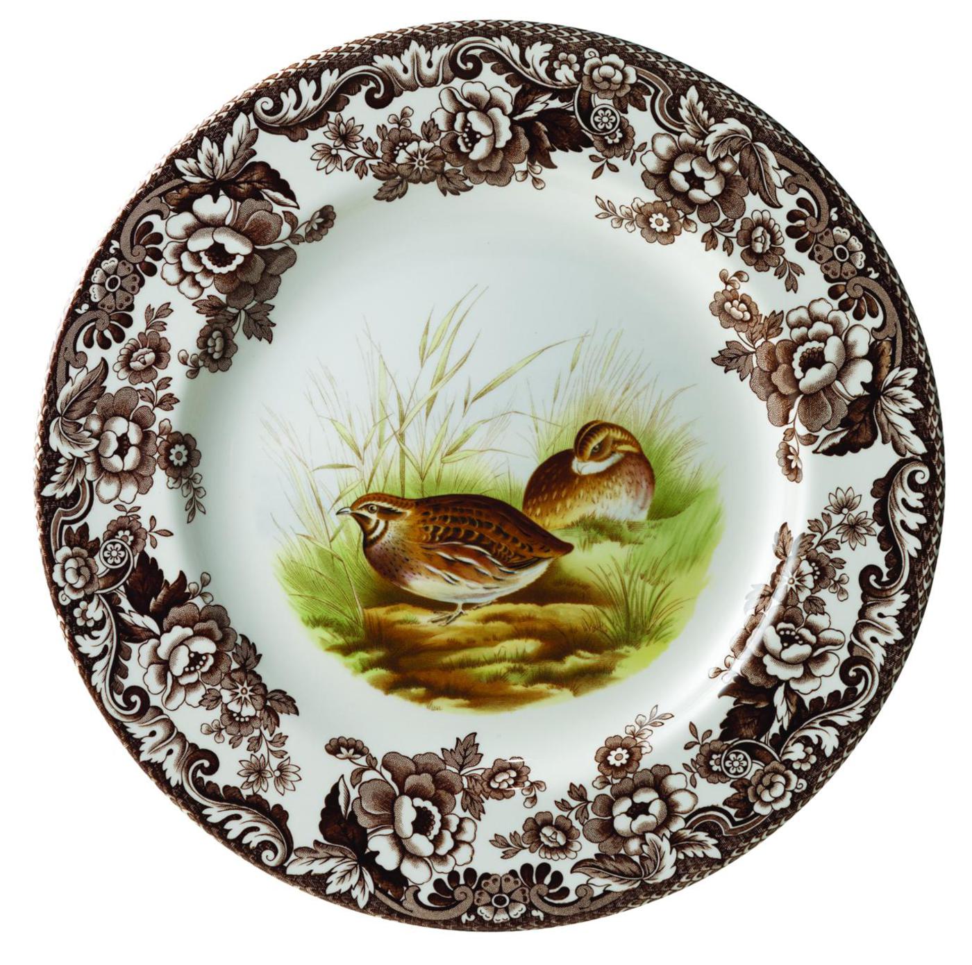 Woodland - Salad Plate (Quail)