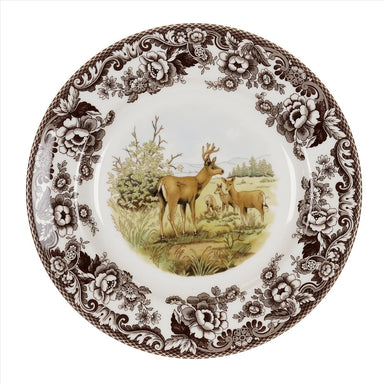 Spode Woodland American Wildlife - Dinner Plate (Mule Deer)