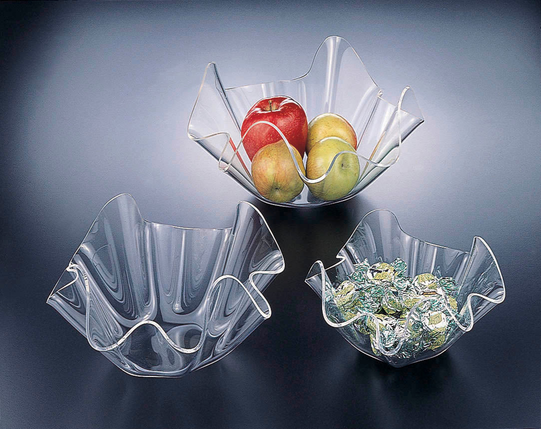 Acrylic Fruit Bowl 11.5" LG