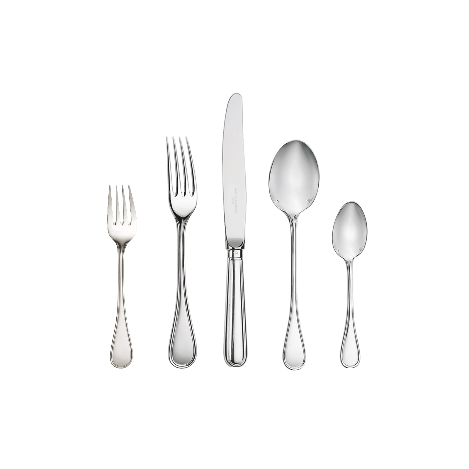 Albi Silver-Plated 5-piece place setting