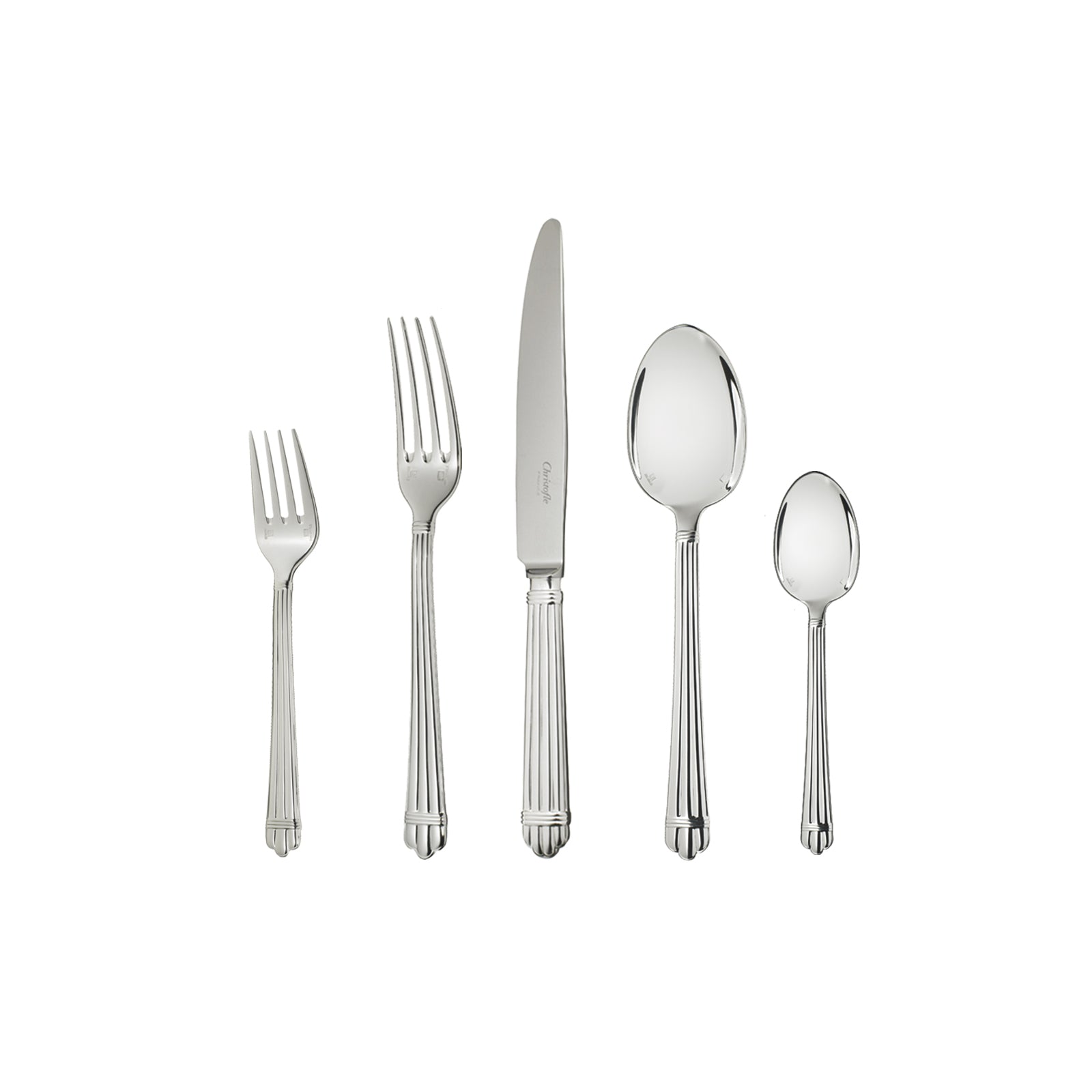 Aria Silver-Plated 5-piece place setting