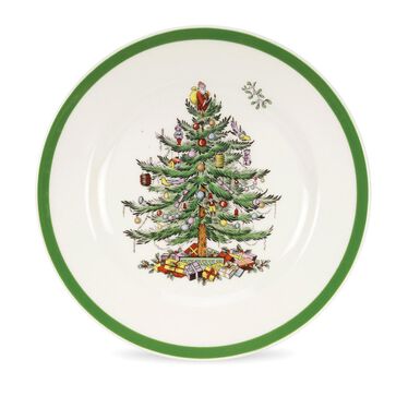 Christmas Tree Dinner Plate Set/4