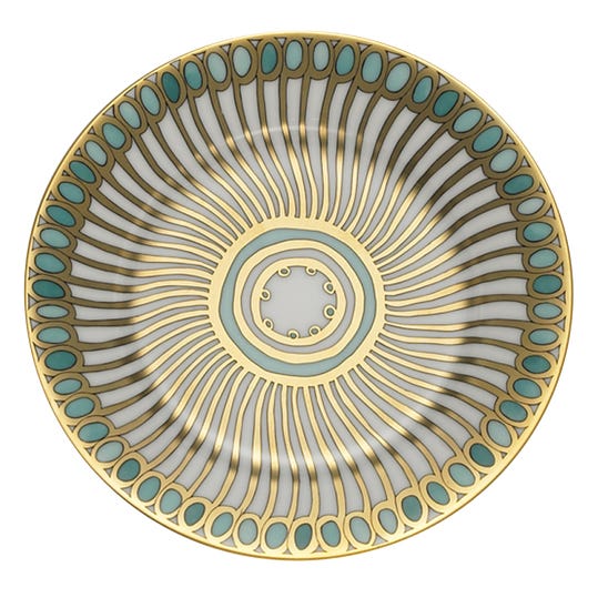 Syracuse Turquoise  Bread And Butter Plate 6.25"
