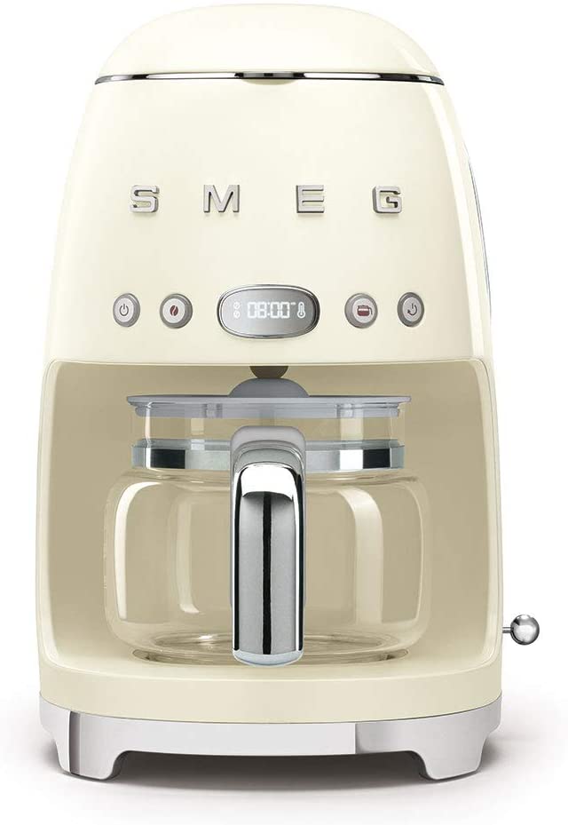 SMEG Drip Filter Coffee Machine in Cream