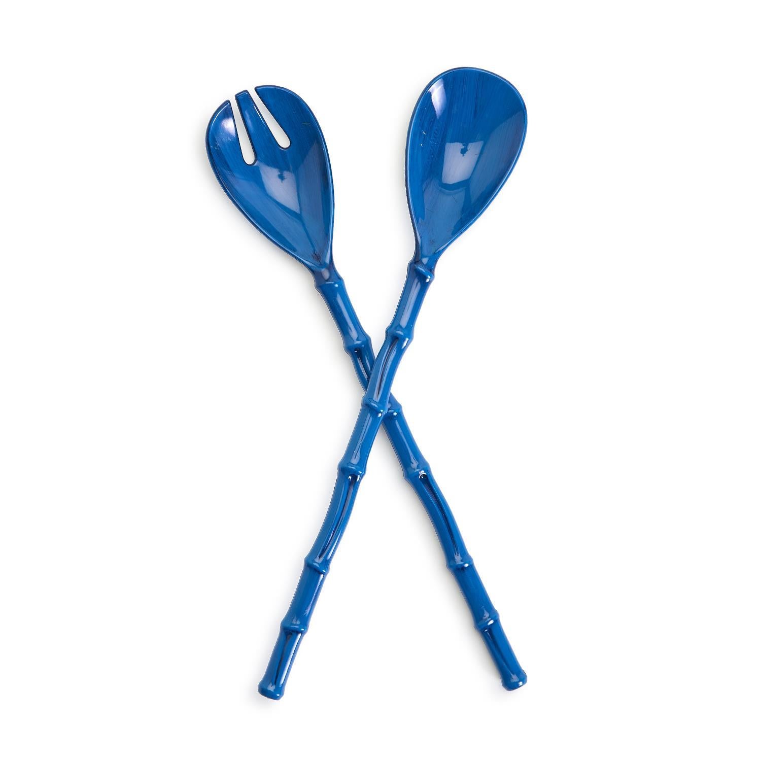 Blue Bamboo Salad Servers - Set of 2