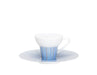 J. Seignolles Cape Cod Indigo Platinum Demitasse Cup And Saucer