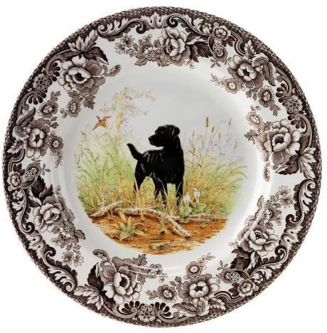 Woodland -  Dinner Plate (Black Labrador Retriever)