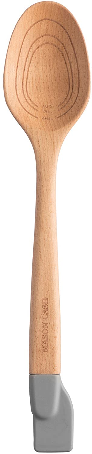 Wooden Spoon and Jar Scraper