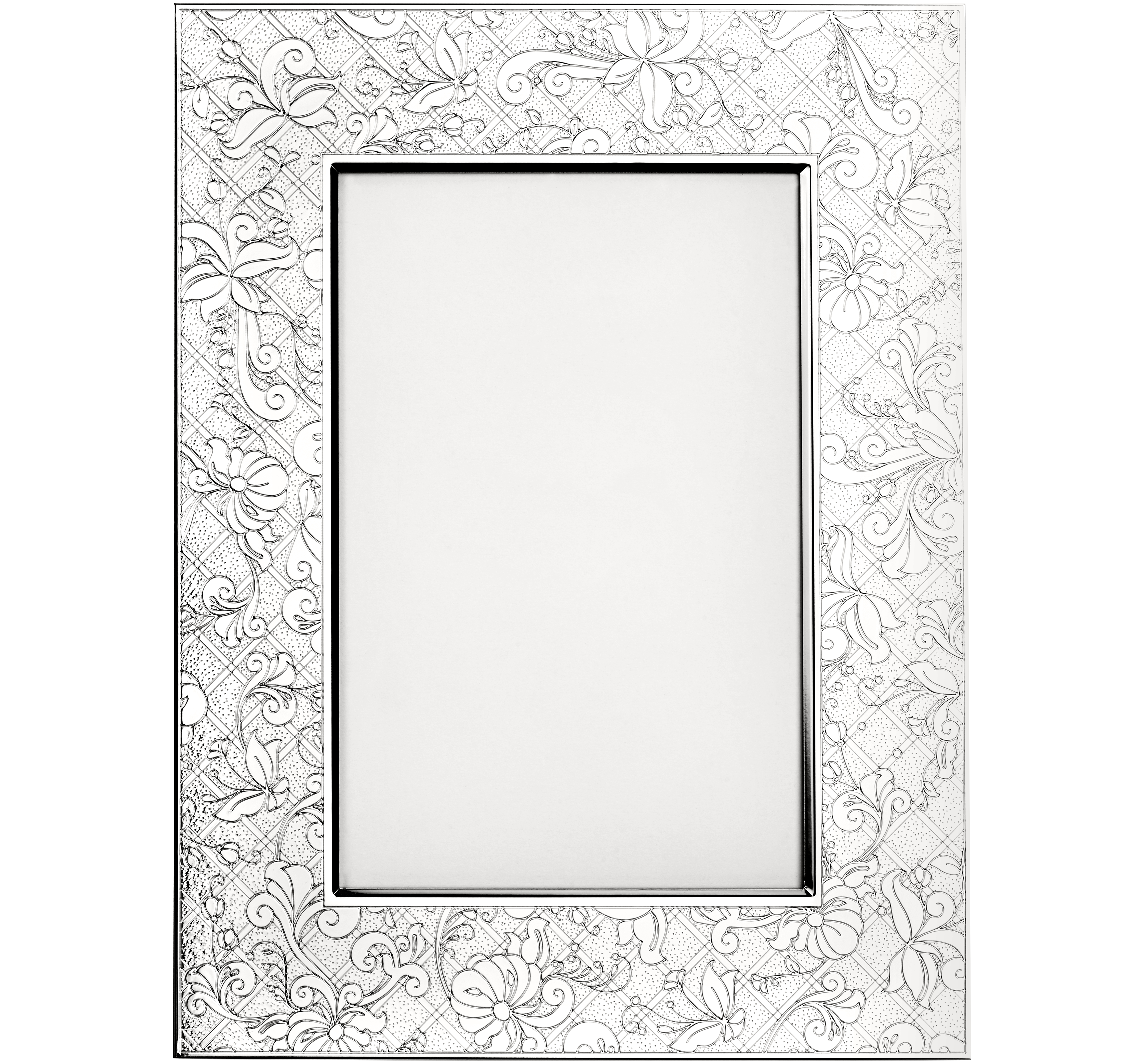 Jardin D'Eden Silver-Plated Picture Frame - 5 x 7