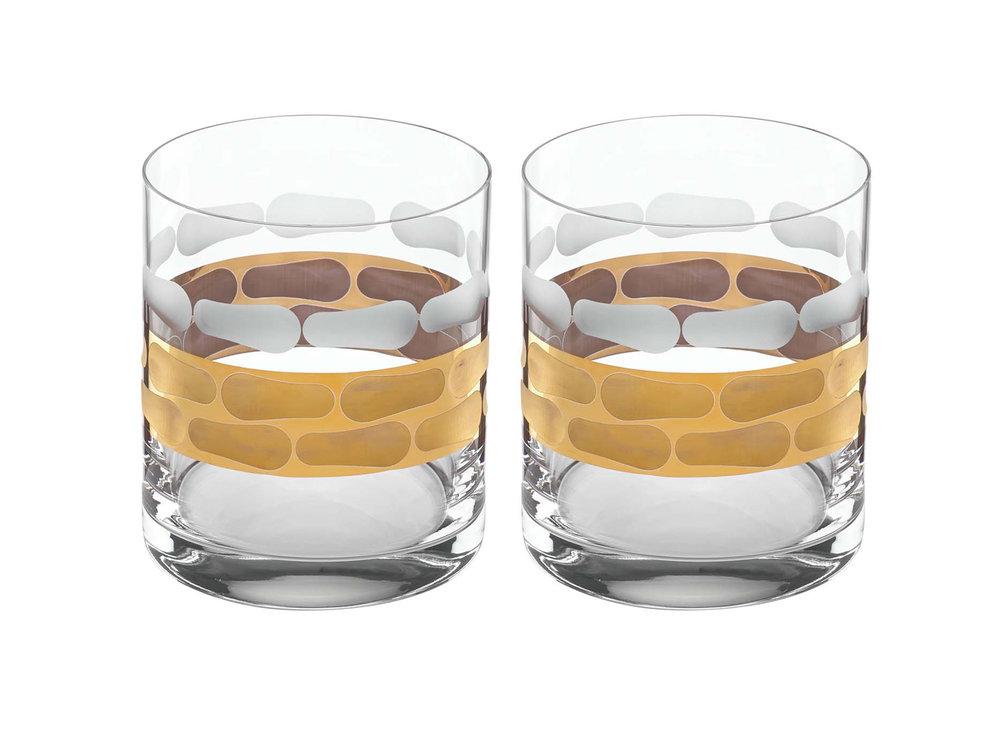 Truro Gold Double Old Fashioned - Set of 2